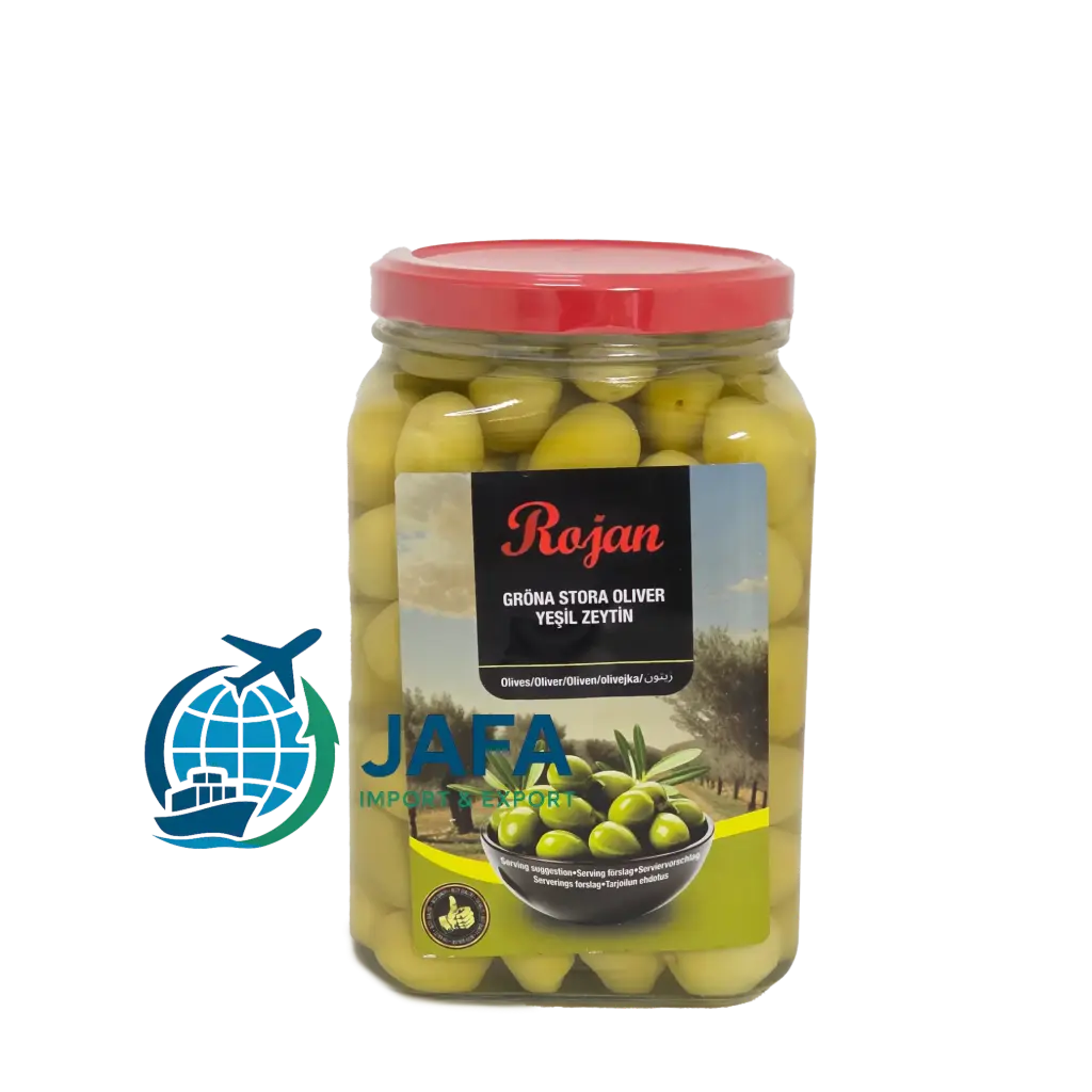 [2891] Rojan GREEN LARGE OLIVES 1600gr*6