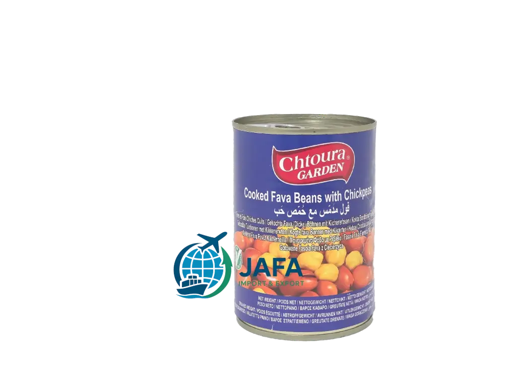 Chtoura GARDEN Fava Beans with Chickpeas 400g*24