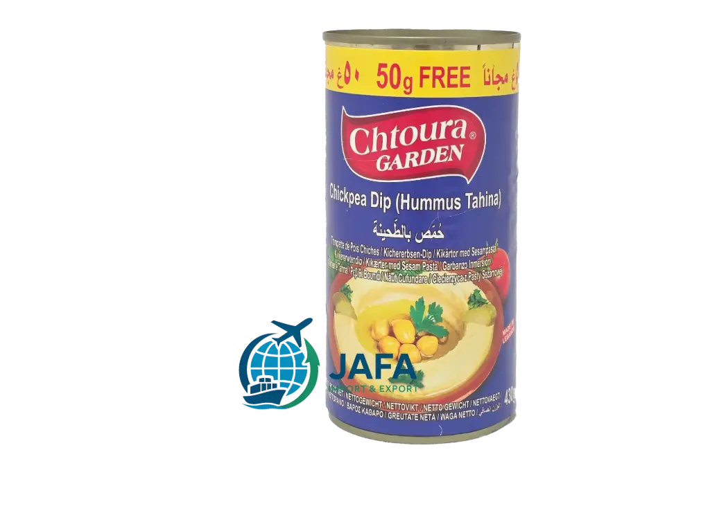 Chtoura GARDEN Chickpea Dip (Hummus Tahina) 430g*24