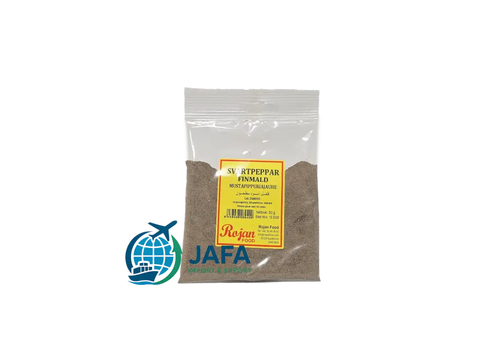 Rojan BLACK PEPPER FINELY GROUND 50g*20
