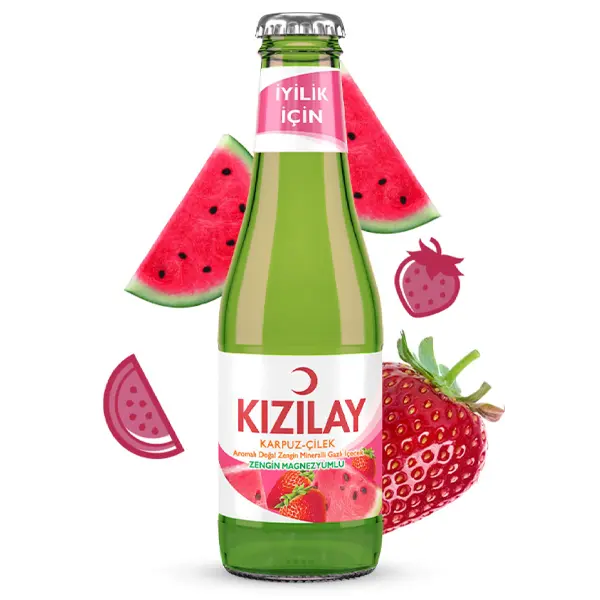 KIZILAY STRAWBERRY - WATERMELON 20CL*24