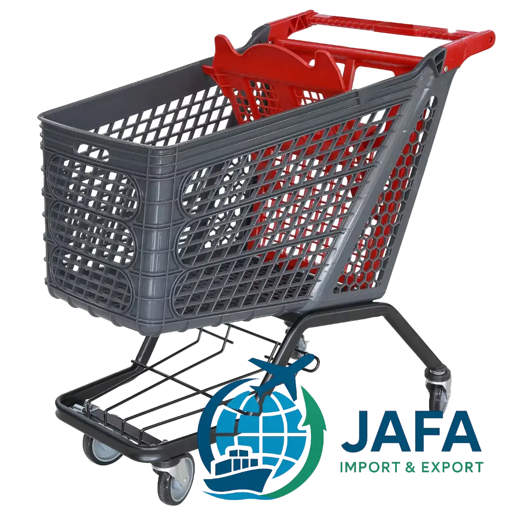 [1818] Shopping Trolley 180L Half Plastic