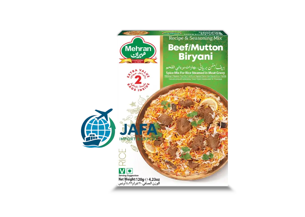 Mehran Recipe & Seasoning Mix Beef/Mutton Biryani 120g*6