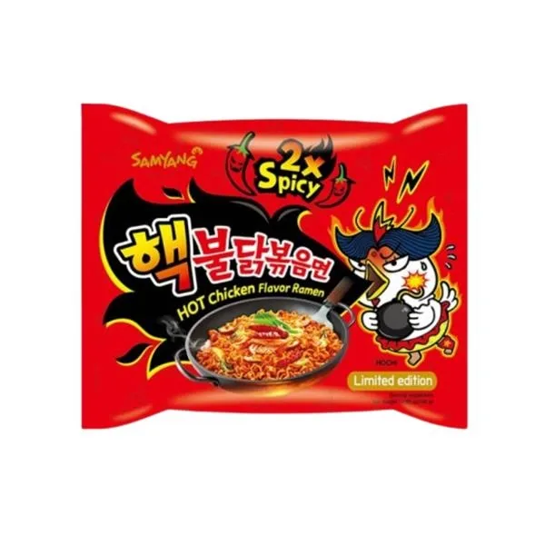 Samyang noodle 2x spicy & hot chicken 140 gr x 40pc