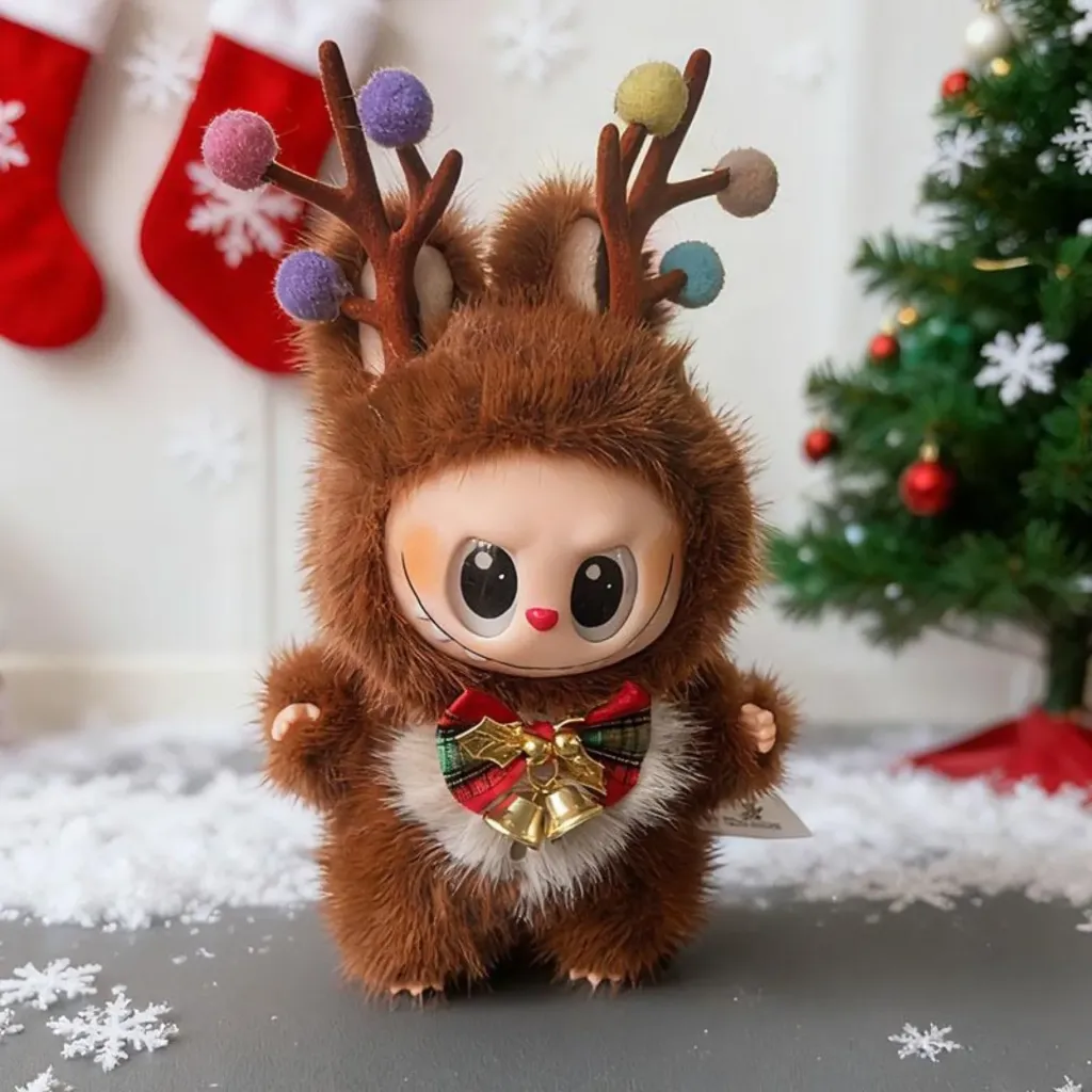 [322] Labubu  Doll Christmas mix Color  6 Pcs