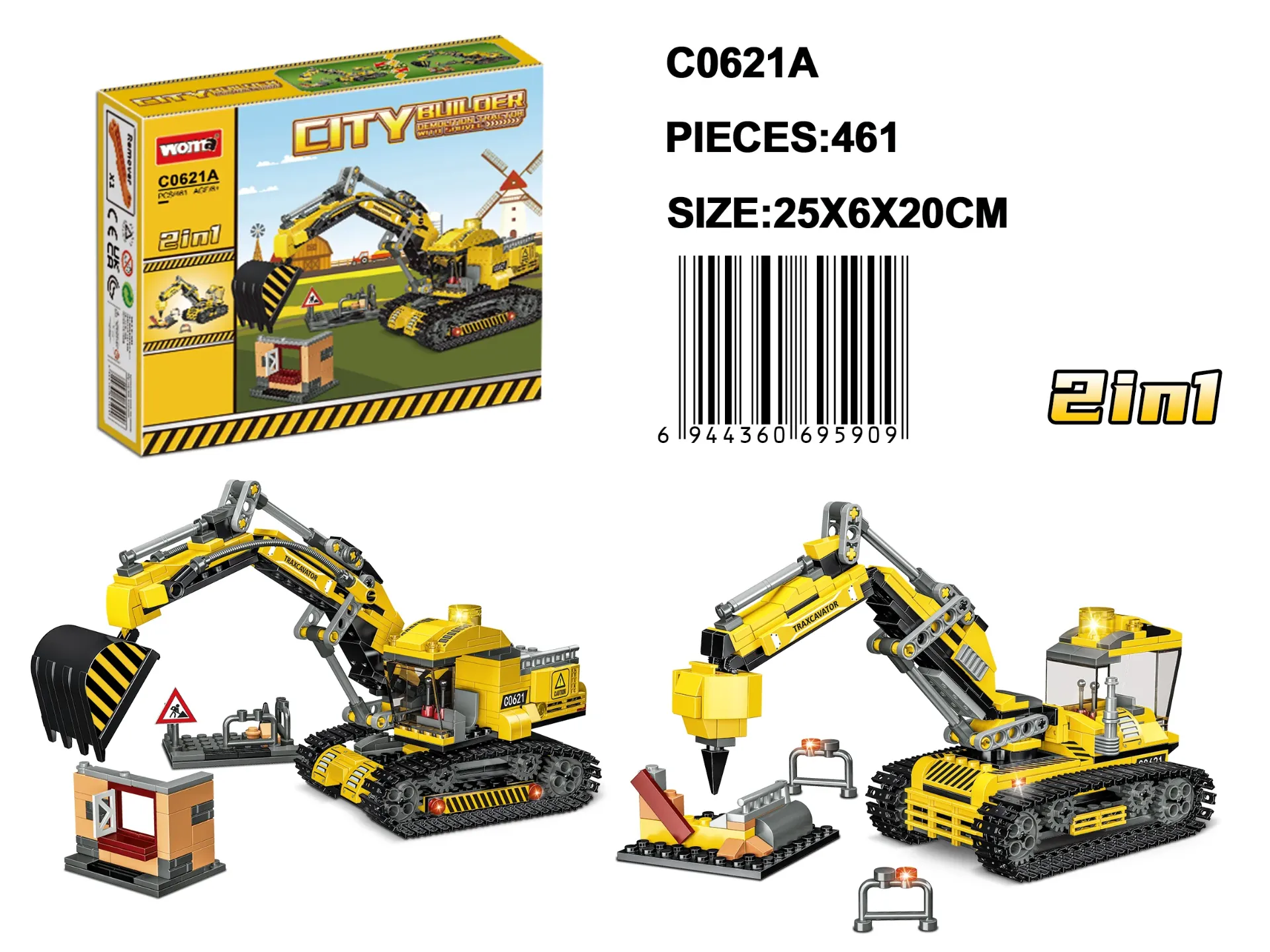 WOMA City Builder Traxcavator