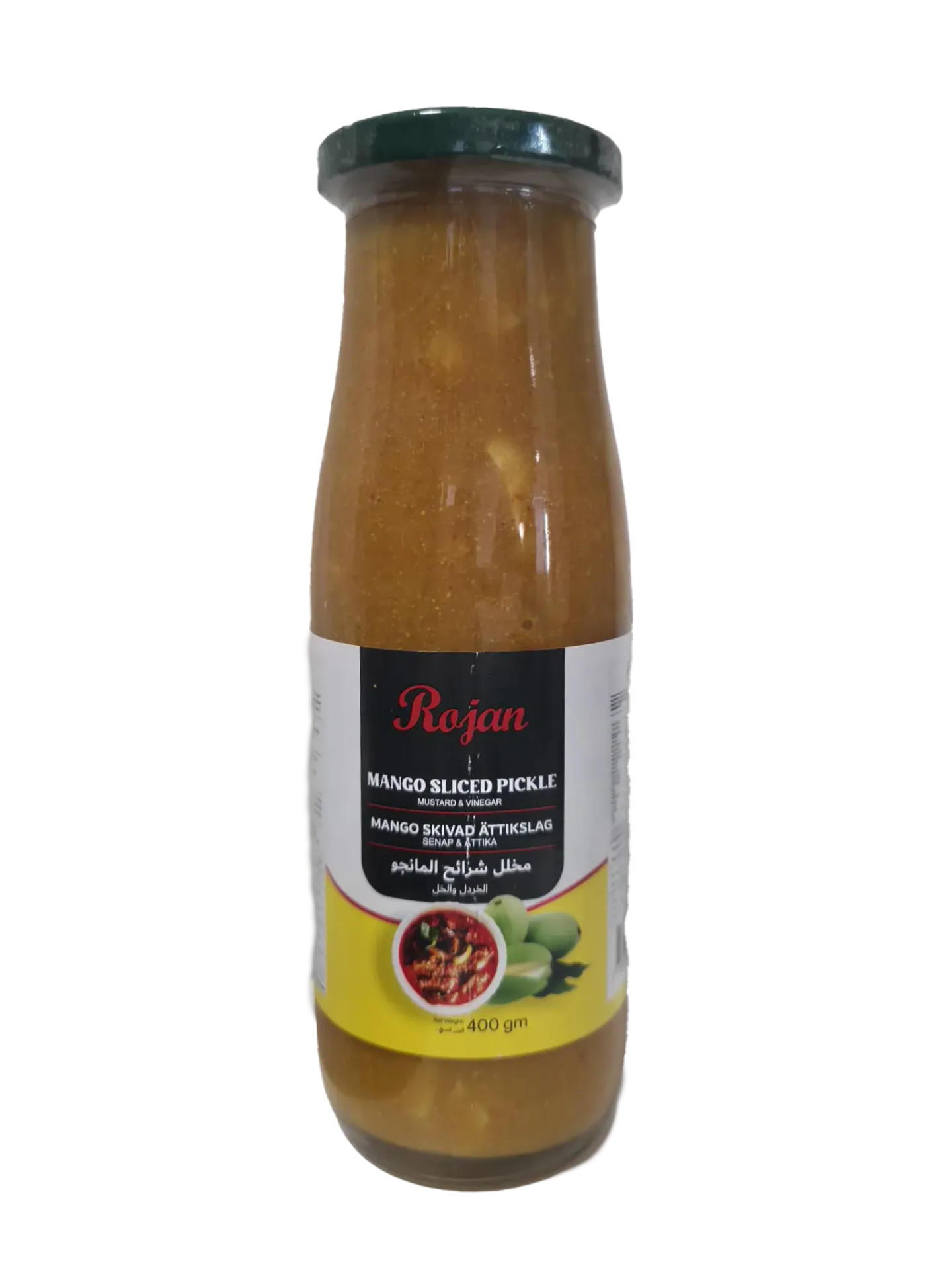 [61101] Rojan Amba Mango Pickles Mustard & Vinegar 400gr*12 