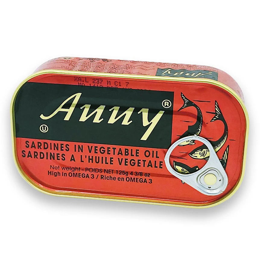 [2915] Anny Sardine In Veg Oil 125g*50
