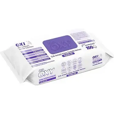 [24033]  Mr Oxy wet wipes Easy Clean 100 pieces Lavanta "Lavender Breeze" * 12