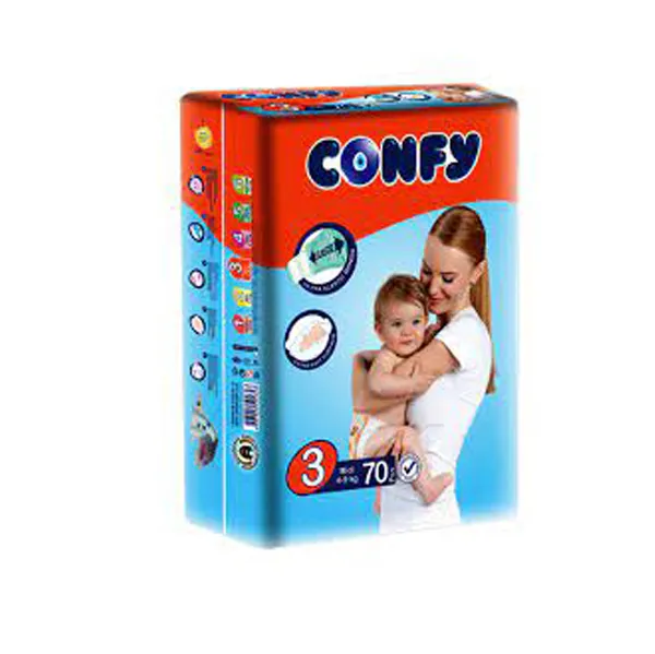 Confy Children's Diaper (No.3) 5pcs