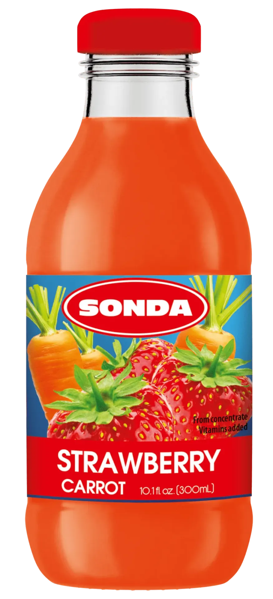 [300105] Sonda Strawberry&Carrot 300ml*15