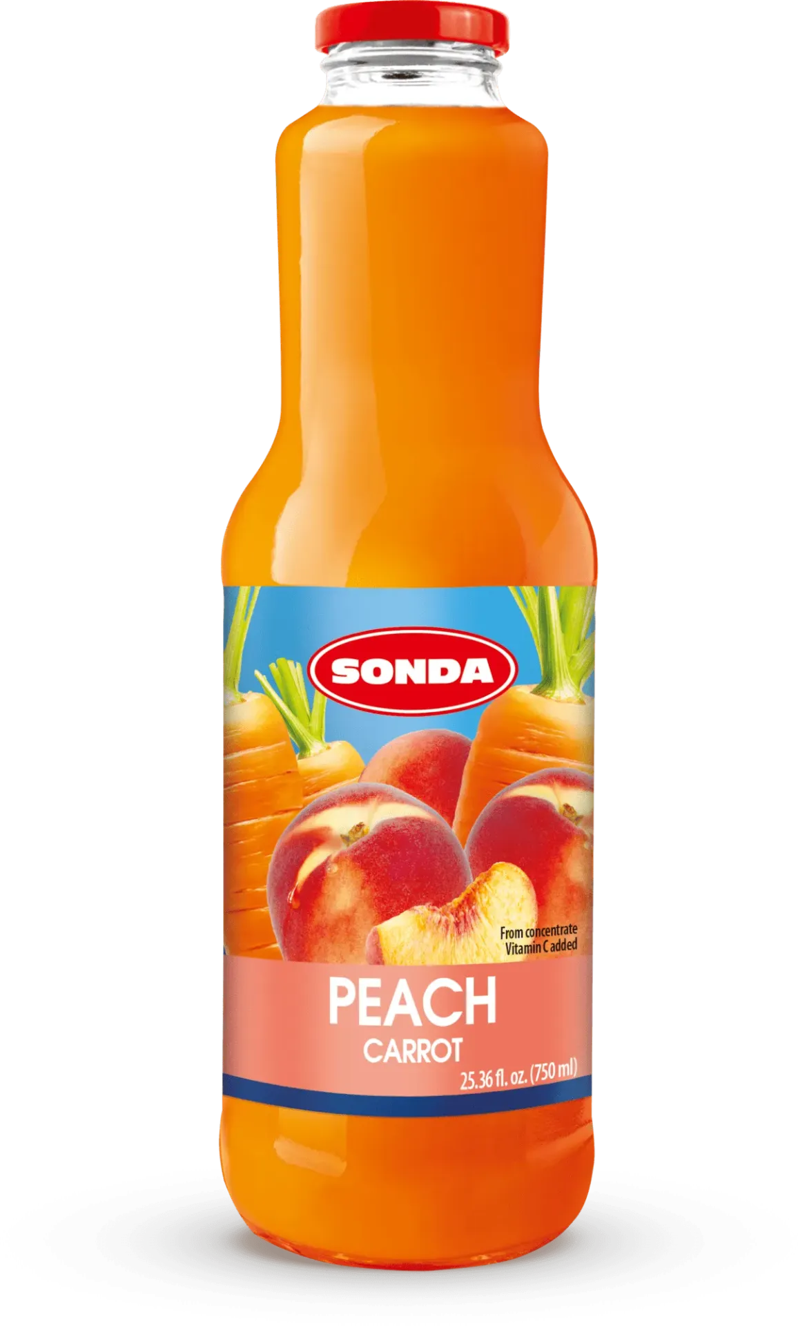 Sonda Peach&Carrot 750ml*8