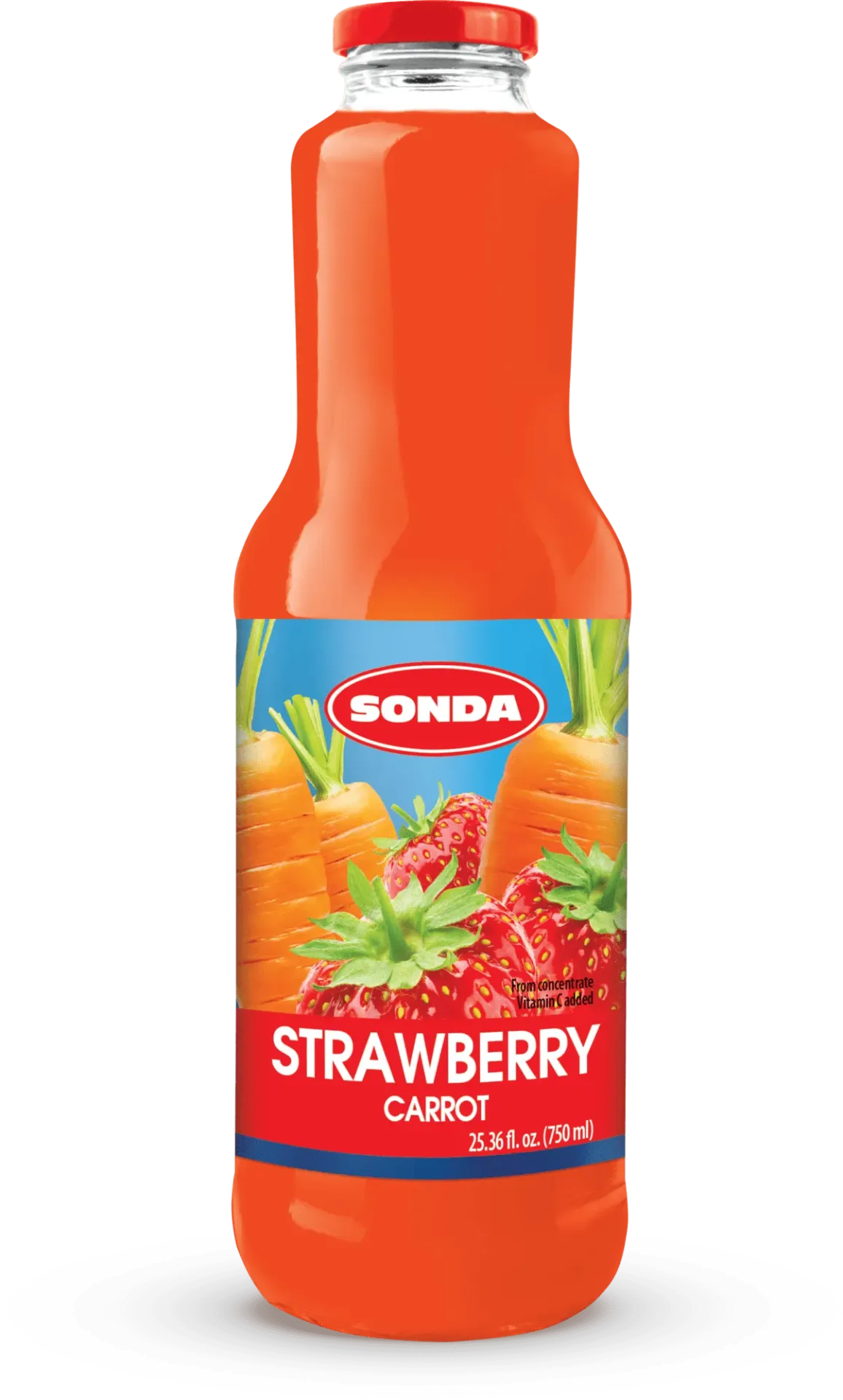 [30094] Sonda Strawberry&Carrot 750ml*8
