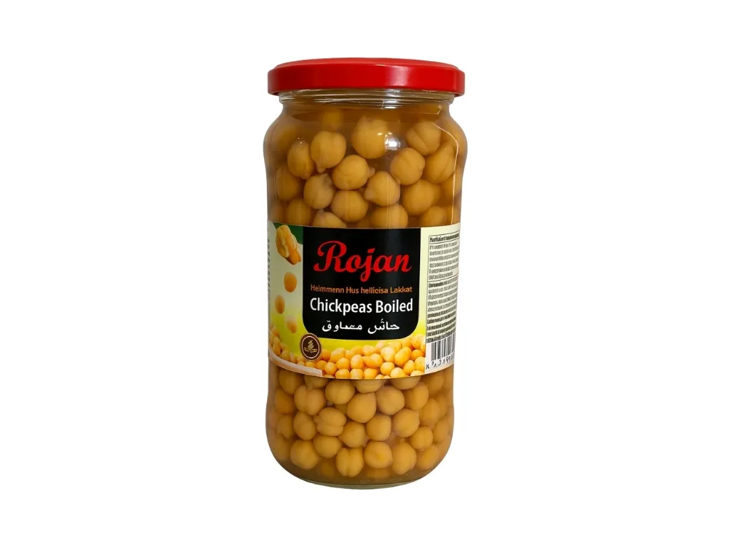 Rojan Chickpeas Glass 540gr*12