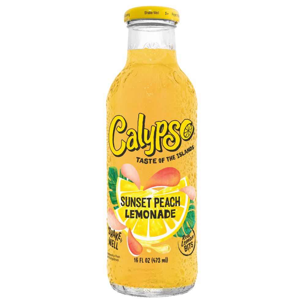 Calypso Lemonade Sunset Peach 473ml*12