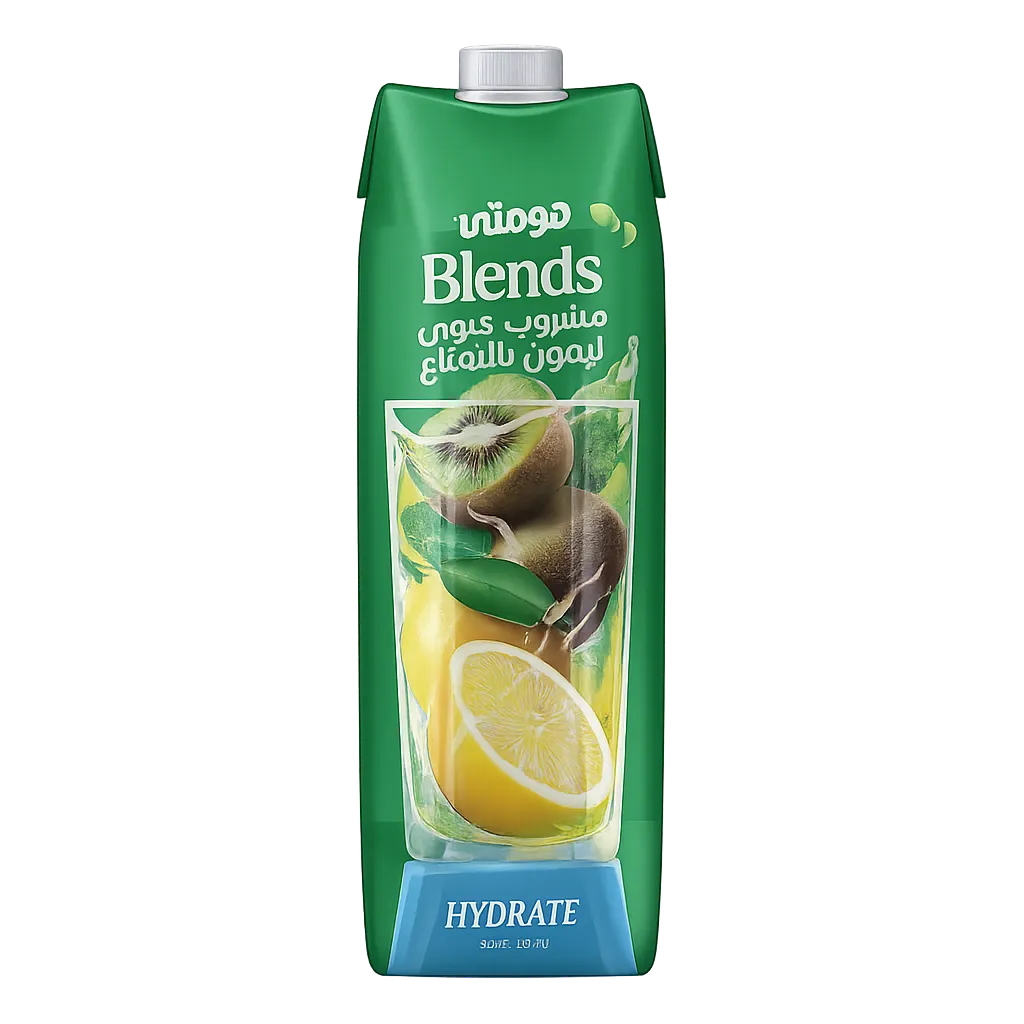 Lemon Kiwi Mint Drink Domty 1L*12