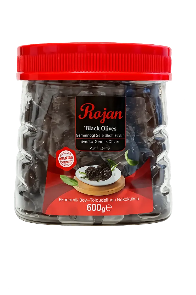 Rojan Black Olives Gemlik pet 600 gr*6