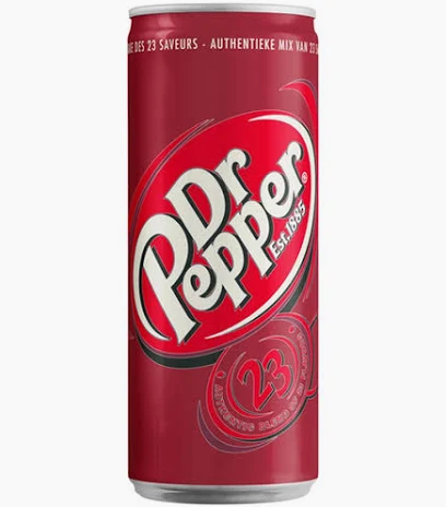 Dr Pepper Slim Can Original 24 x 330ml