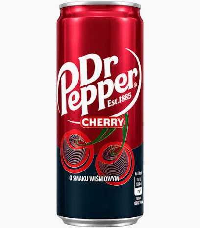 Dr Pepper Slim Can Cherry 24 x 330ml