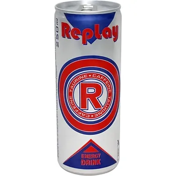REPLAY ENERGY DRINK 250ML x24