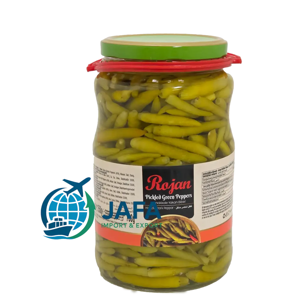 [2677] Rojan Pickled Green Peppers 1550gr*6