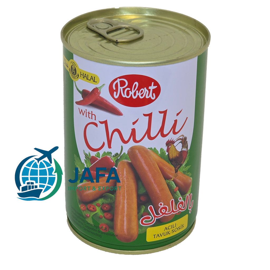 [290054] Chicken sausage Robert with Chilli 425gr*12