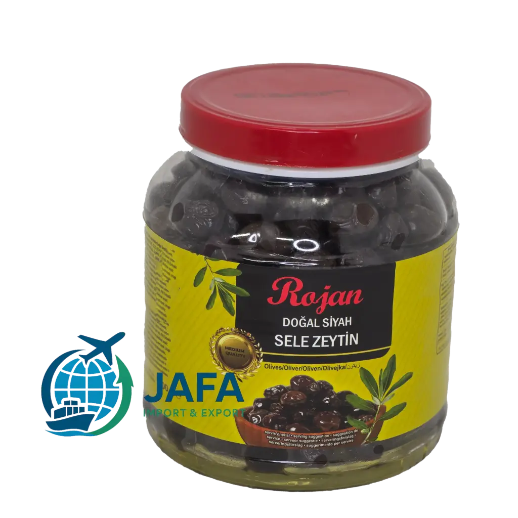 [2883] Rojan Black Olives Gemlik Super yellow 1100gr*4