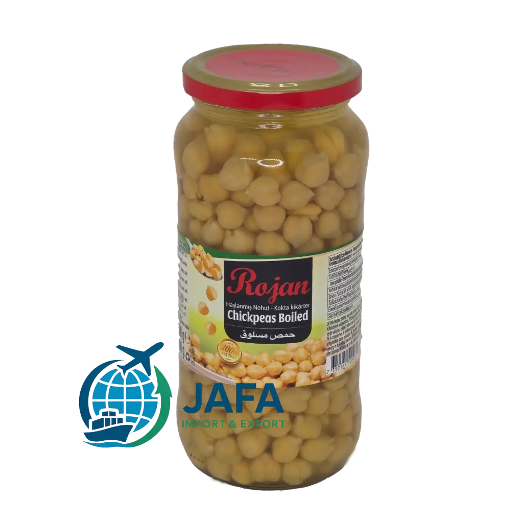 [2975] Rojan Chickpeas in glass 580gr*12