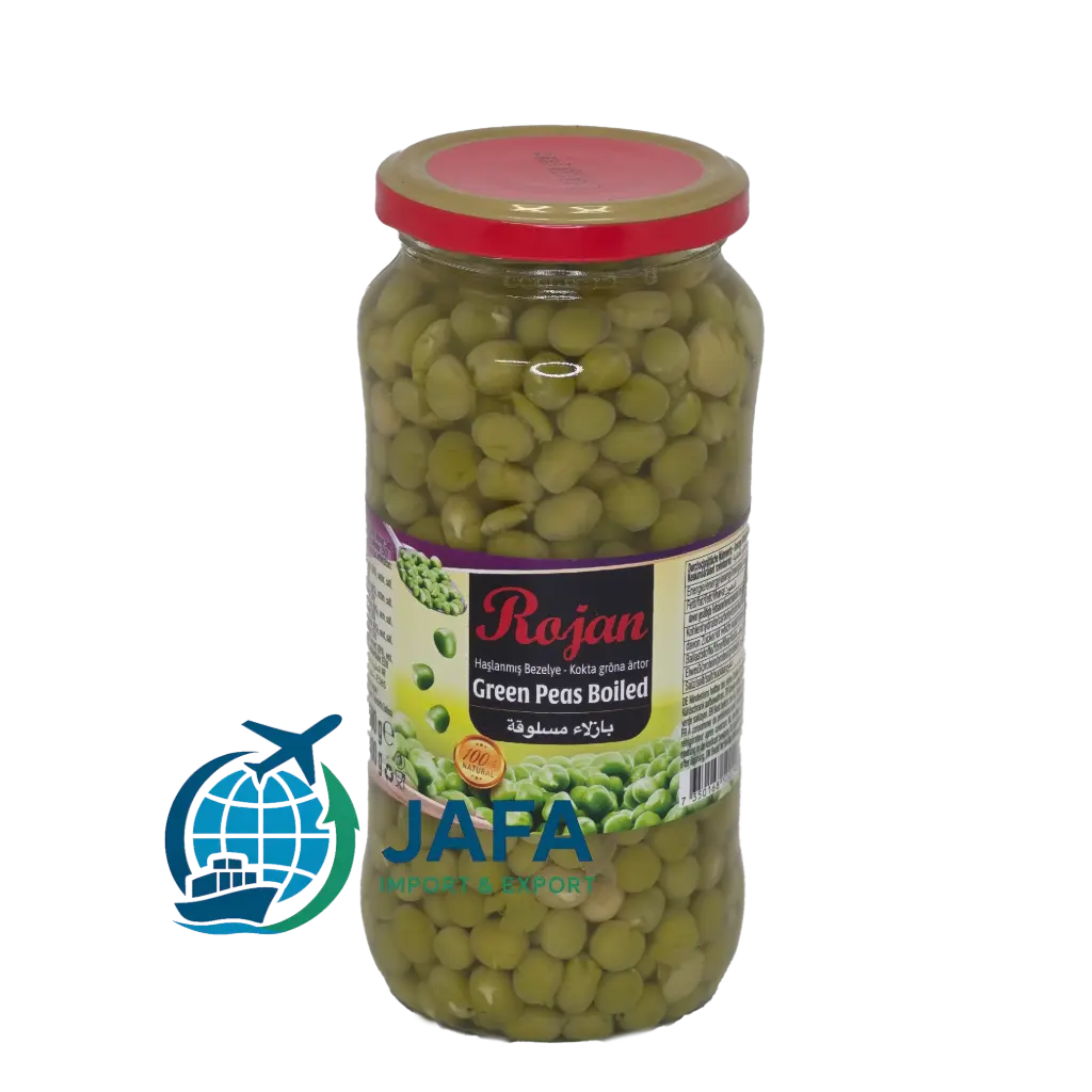 Rojan Green peas glass 580gr*12