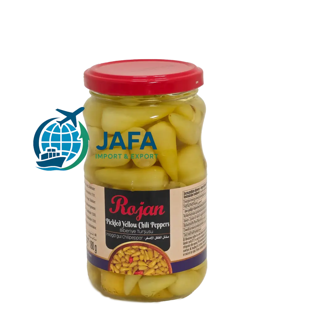 Rojan Pickled Yellow Chili Peppers 330gr*12