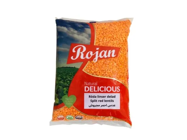Rojan Split Red Lentils  1 kg*12